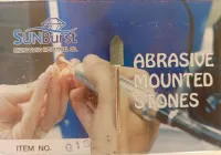 Sunburst Green Stone G13 - حجار خضر لحف البورسلان