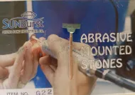 Sunburst Green Stone G22 - حجار خضر لحف البورسلان